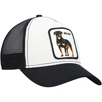 Men's Goorin Bros White The Baddest Boy Trucker Snapback Hat