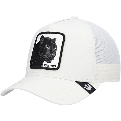 Men's Goorin Bros White The Panther Trucker Adjustable Hat