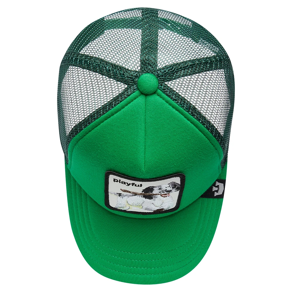 Youth Goorin Bros Kelly Green Playtime Trucker Adjustable Hat
