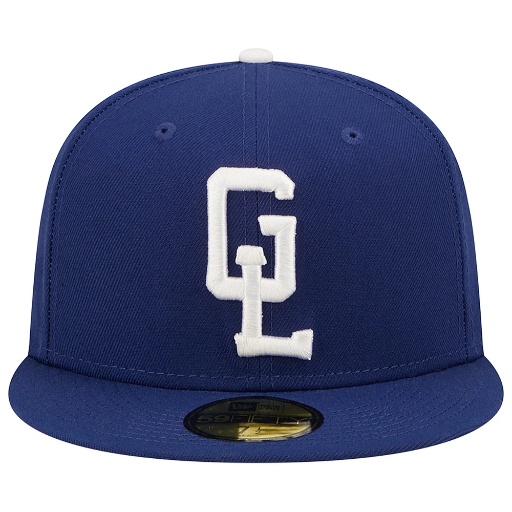 Men's New Era Royal Great Lakes Loons Dodgers Theme Night 59FIFTY Fitted Hat
