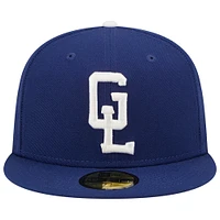 Men's New Era Royal Great Lakes Loons Dodgers Theme Night 59FIFTY Fitted Hat