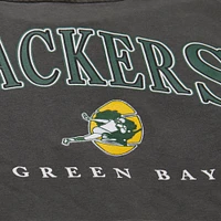 Mitchell & Ness  Gray Green Bay Packers Slot Pullover Hoodie