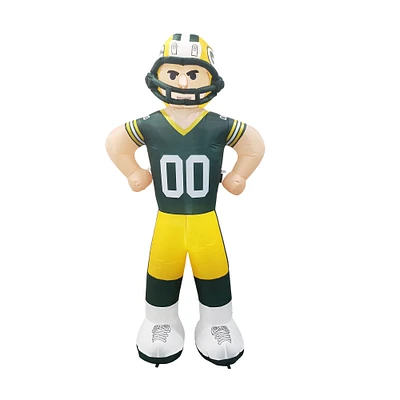 Pelouse gonflable pour joueur des Packers de Green Bay