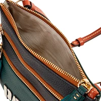 Dooney & Bourke Green Bay Packers Infield Triple Zip Crossbody Purse