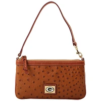 Dooney & Bourke Green Bay Packers Large Slim Wristlet