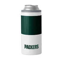 Green Bay Packers 12oz. Colorblock Slim Can Cooler