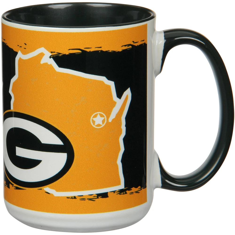 Packers de Green Bay 15 oz. C'est votre tasse d'état d'esprit