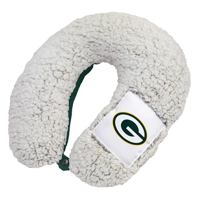 Oreiller cervical Frosty Sherpa des Packers de Green Bay
