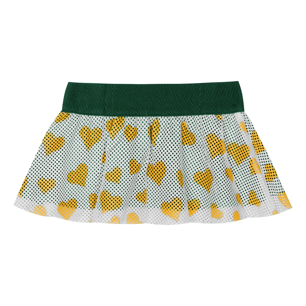 Infant  Green Bay Packers Love My Team Bodysuit & Skirt Set