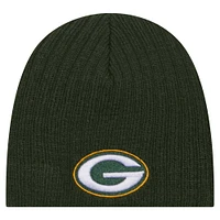 Infant New Era Green Green Bay Packers Mini Knit Hat