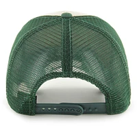 Men's '47 Cream Green Bay Packers Breakout MVP Trucker Adjustable Hat