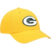 Men's '47 Gold Green Bay Packers Secondary Clean Up Adjustable Hat