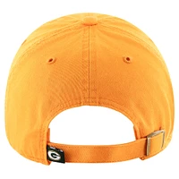 Men's '47 Gold Green Bay Packers Secondary Clean Up Adjustable Hat
