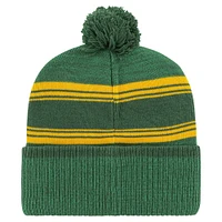Men's '47 Green Green Bay Packers Fadeout Cuffed Knit Hat with Pom