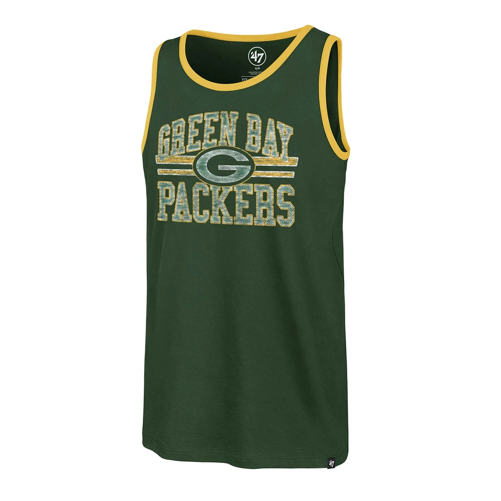 Men's '47  Green Bay Packers Winger Franklin Tank Top