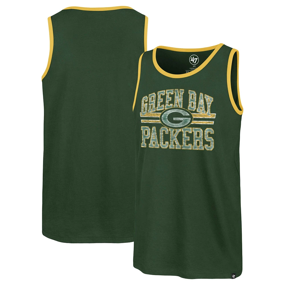 Men's '47 Green Bay Packers Winger Franklin Tank Top