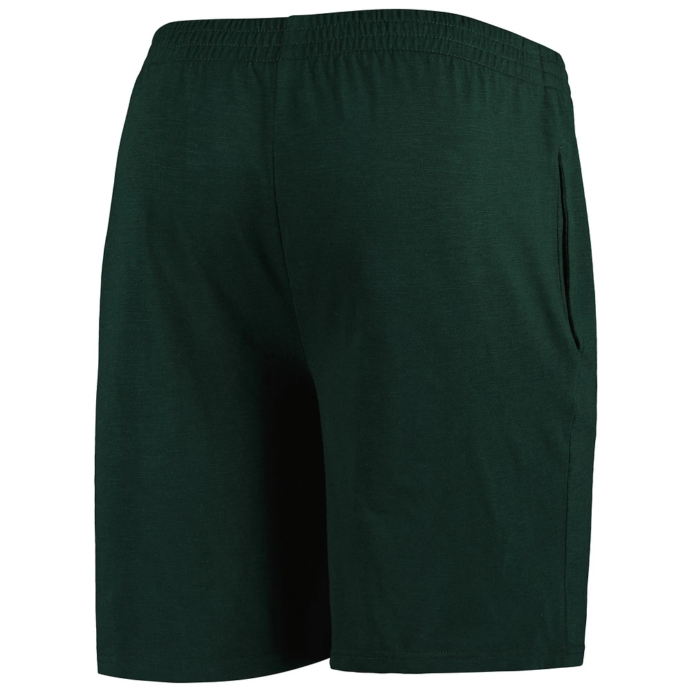 Men's Concepts Sport Green/White Green Bay Packers Downfield T-Shirt & Shorts Sleep Set