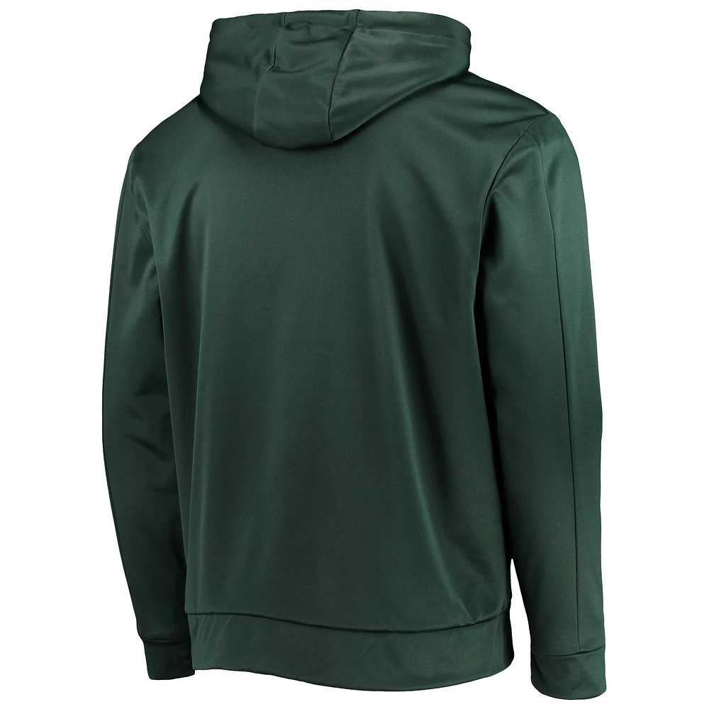 Men's Dunbrooke Green/Black Green Bay Packers Apprentice Full-Zip Hoodie
