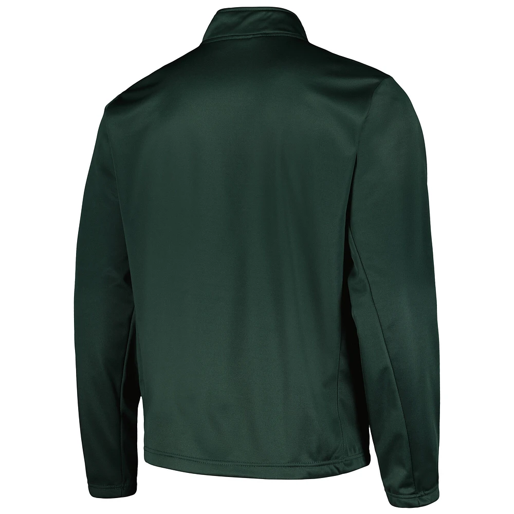 Men's Dunbrooke Green Bay Packers All-Star Tech Quarter-Zip Top