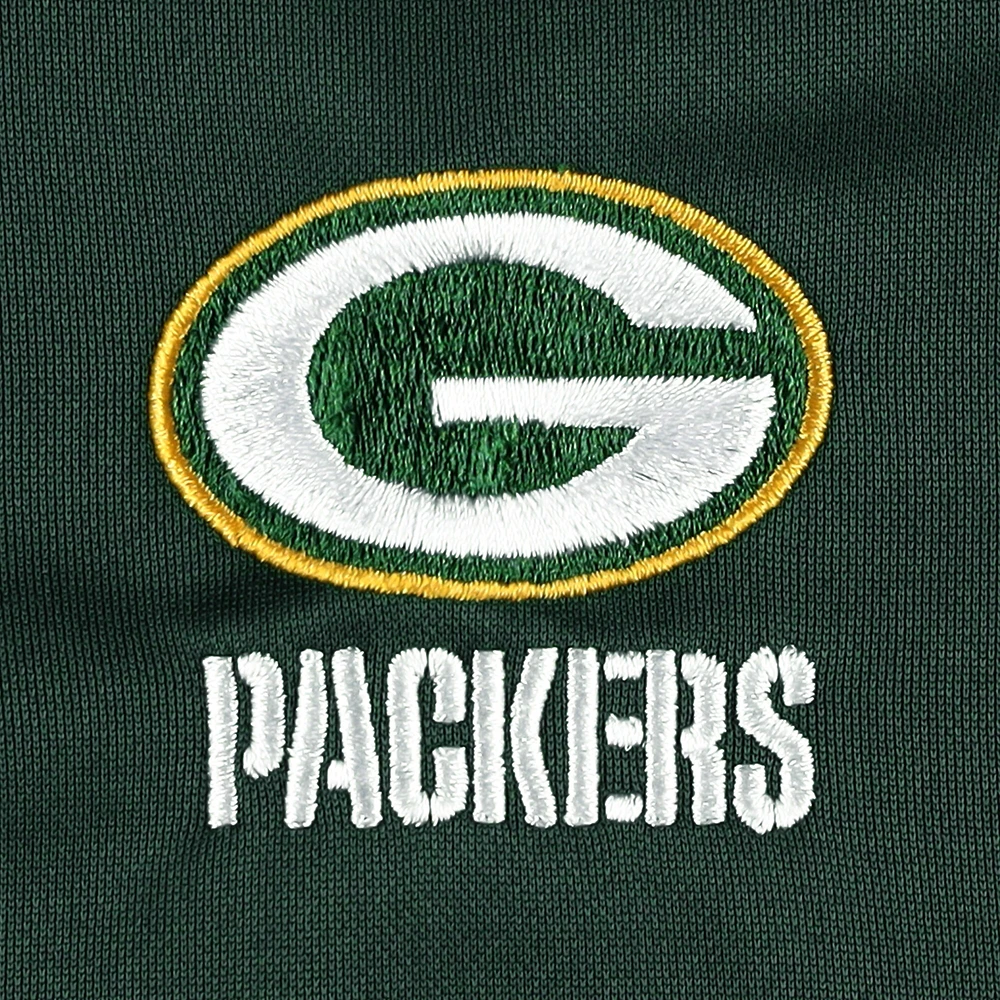 Men's Dunbrooke Green Bay Packers All-Star Tech Quarter-Zip Top