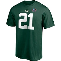 Men's Fanatics Charles Woodson Green Bay Packers NFL Hall of Fame Class 2021 Name & Number T-Shirt