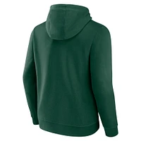 Men's Fanatics Green Bay Packers Geometric Chrome Pullover Hoodie