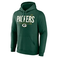 Men's Fanatics Green Bay Packers Pylon Outline Pullover Hoodie