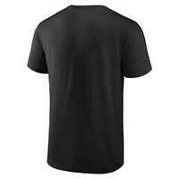 T-shirt graphique pour homme Fanatics Jordan Love Black Green Bay Packers Notorious Player