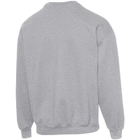 Men's Junk Food Heathered Gray Green Bay Packers Avengers Throwback - Pullover Sweatshirt