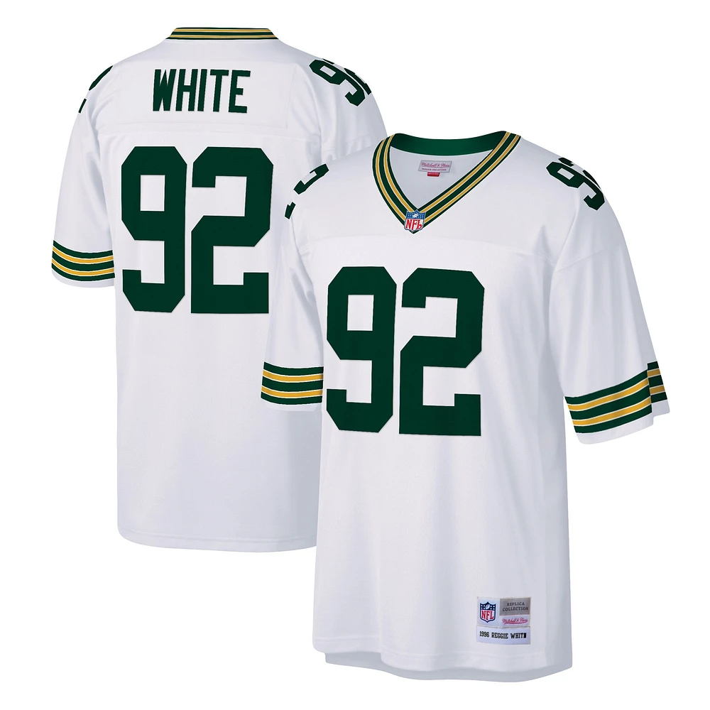 Mitchell & Ness Reggie blanc Green Bay Packers Legacy Replica maillot pour hommes