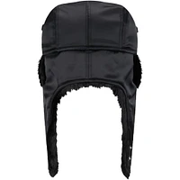 Men's New Era  Black Green Bay Packers Trapper Hat