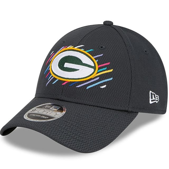 Casquette ajustable 9FORTY New Era Green Bay Packers 2021 NFL Crucial Catch pour homme