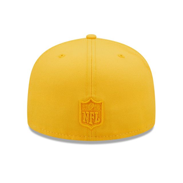NWE PAC CREAM GOLD NFL TON 2 TONS 59FIFTY HATMENHIC