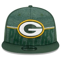 Men's New Era  Green Green Bay Packers 2023 NFL Training Camp 9FIFTY Snapback Hat