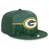 Men's New Era  Green Green Bay Packers 2023 NFL Training Camp 9FIFTY Snapback Hat