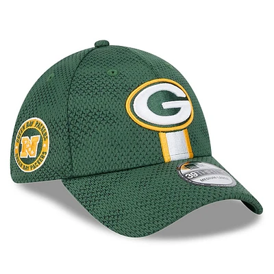 Casquette flexible 39THIRTY Sideline 2024 New Era pour hommes, vert, Green Bay Packers