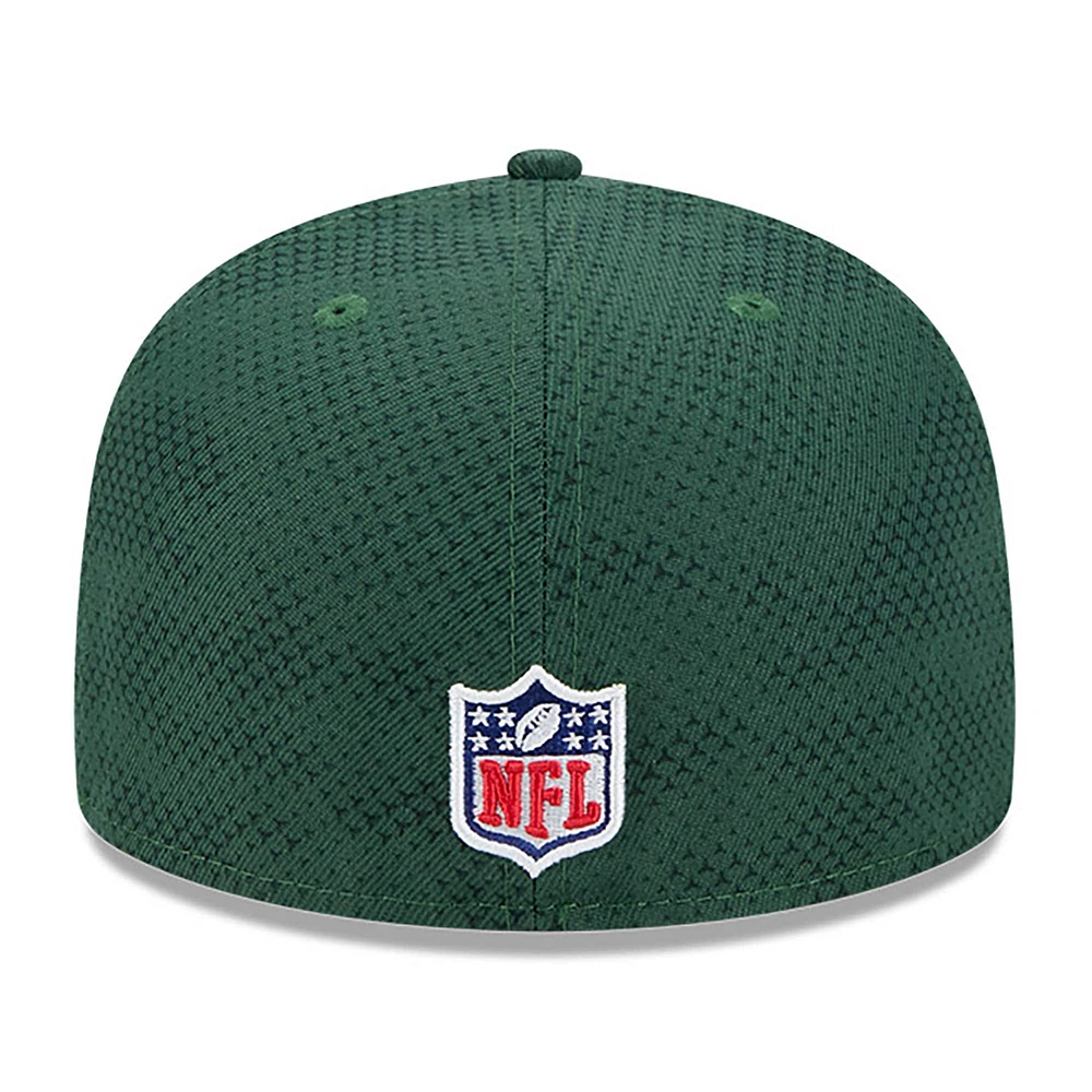 Casquette ajustée 59FIFTY Sideline 2024 New Era pour hommes, vert, Green Bay Packers