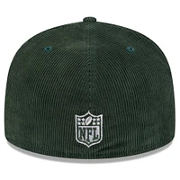 Men's New Era Green Bay Packers Throwback Corduroy 59FIFTY Fitted Hat
