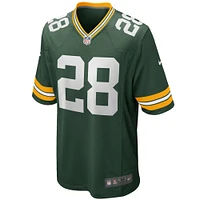 Men's Nike AJ Dillon Green Bay Packers Team Game Jersey