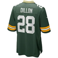 Men's Nike AJ Dillon Green Bay Packers Team Game Jersey