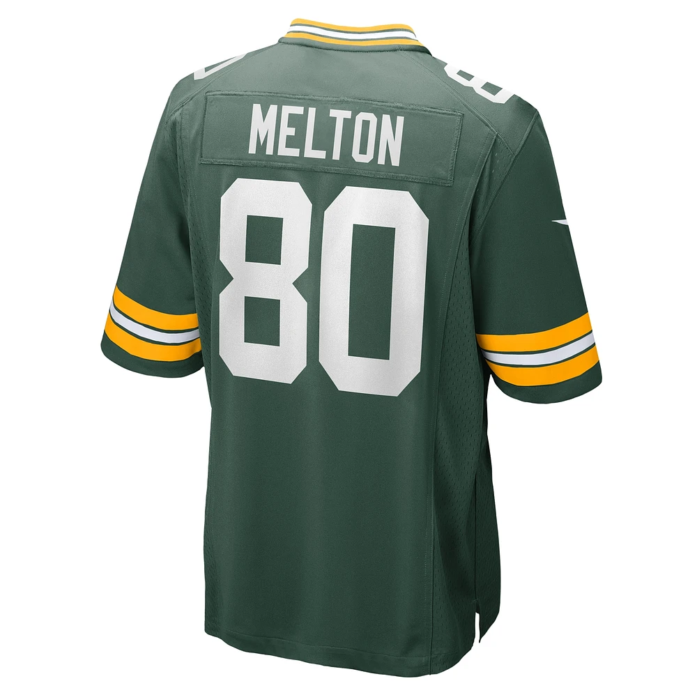 Homme Nike Bo Melton Vert Green Bay Packers Maillot de joueur match à domicile
