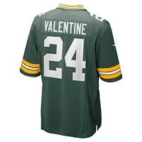 Men's Nike Carrington Valentine  Green Bay Packers Game Jersey