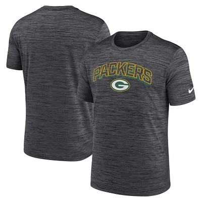 T-shirt Nike Velocity Performance pour homme, couleur anthracite, des Green Bay Packers