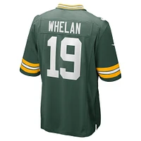 Maillot de match Nike Daniel Whelan pour homme, vert, des Packers Green Bay