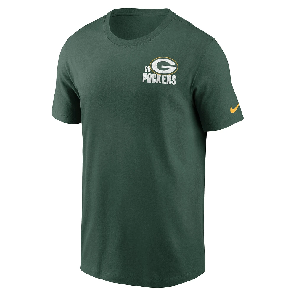 Men's Nike Green Bay Packers Blitz Essential T-Shirt
