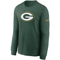 Men's Nike Green Bay Packers Primary Logo Long Sleeve T-Shirt