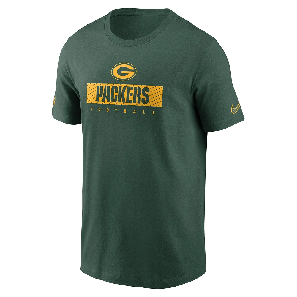Men's Nike Green Bay Packers Sideline Performance T-Shirt