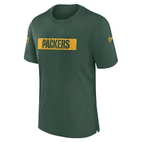 Men's Nike Green Bay Packers Sideline Player Performance T-Shirt