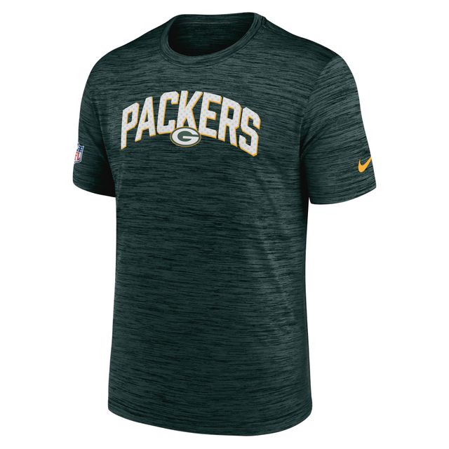 T-shirt Nike Green Bay Packers Sideline Velocity Athletic Performance pour homme – vert