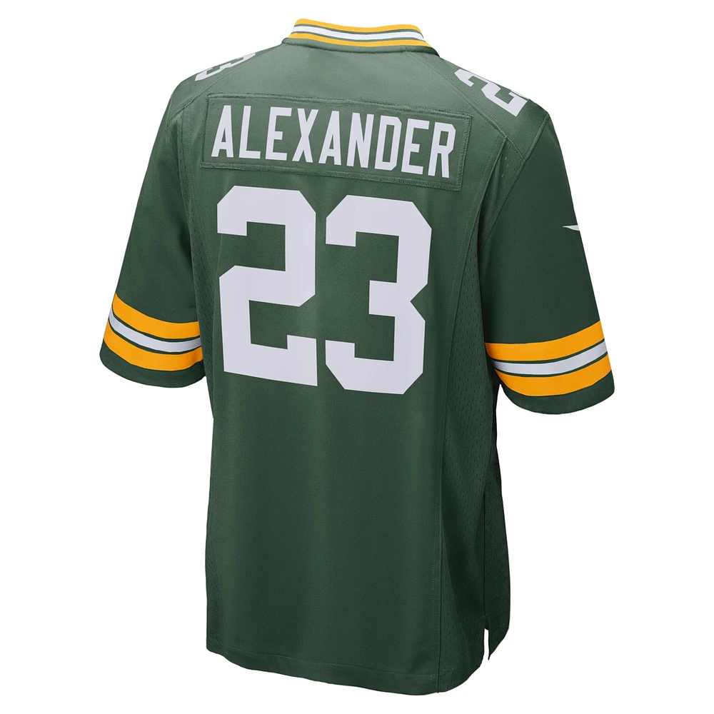 Men's Nike Jaire Alexander Green Bay Packers Game Team Jersey